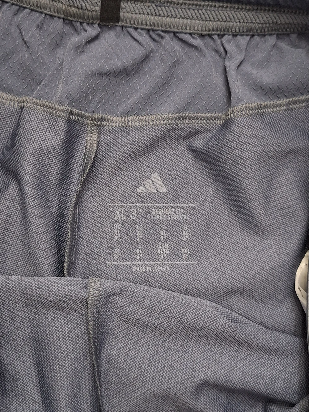 adidas Men's Slate Gray/Blue Performance Training Power Shorts